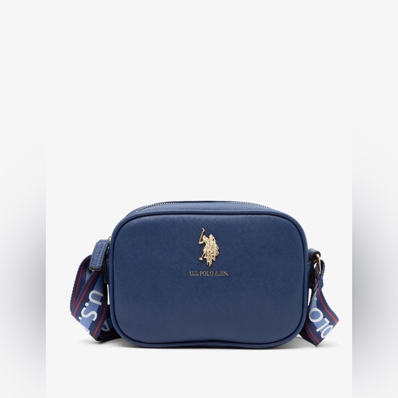 U.S. Polo Assn. Royal Blue Crossbody Bag - Picture 1 of 6